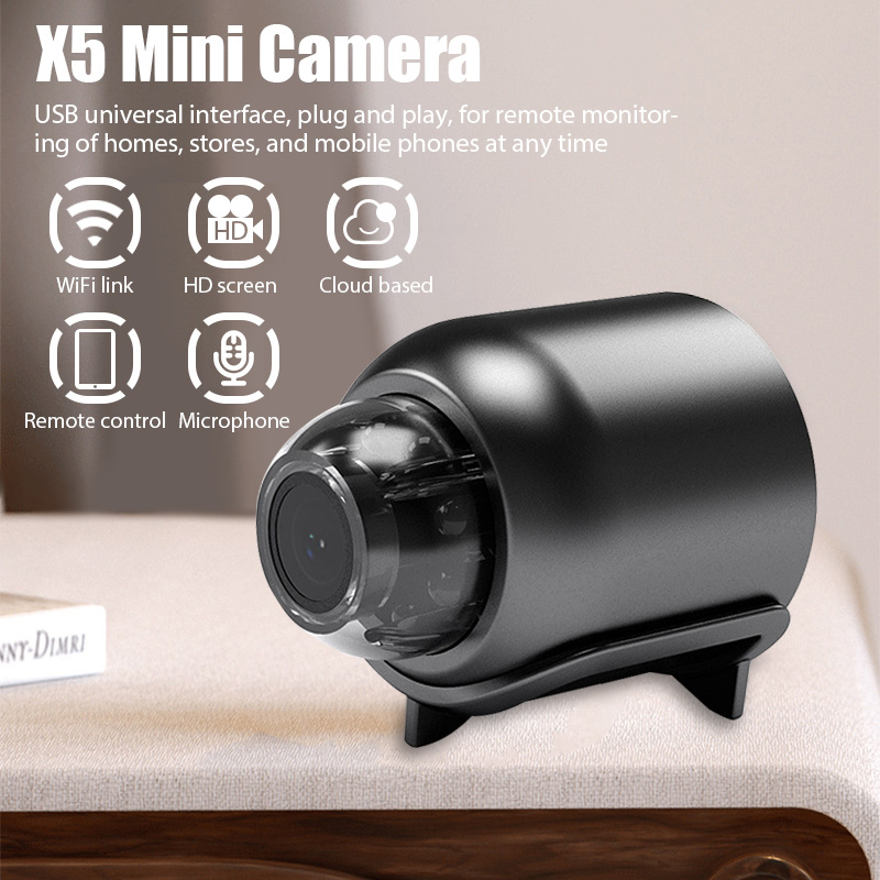 Mini Camera 1080P Full HD WiFi - Home Cinema Wireless 评论和价格