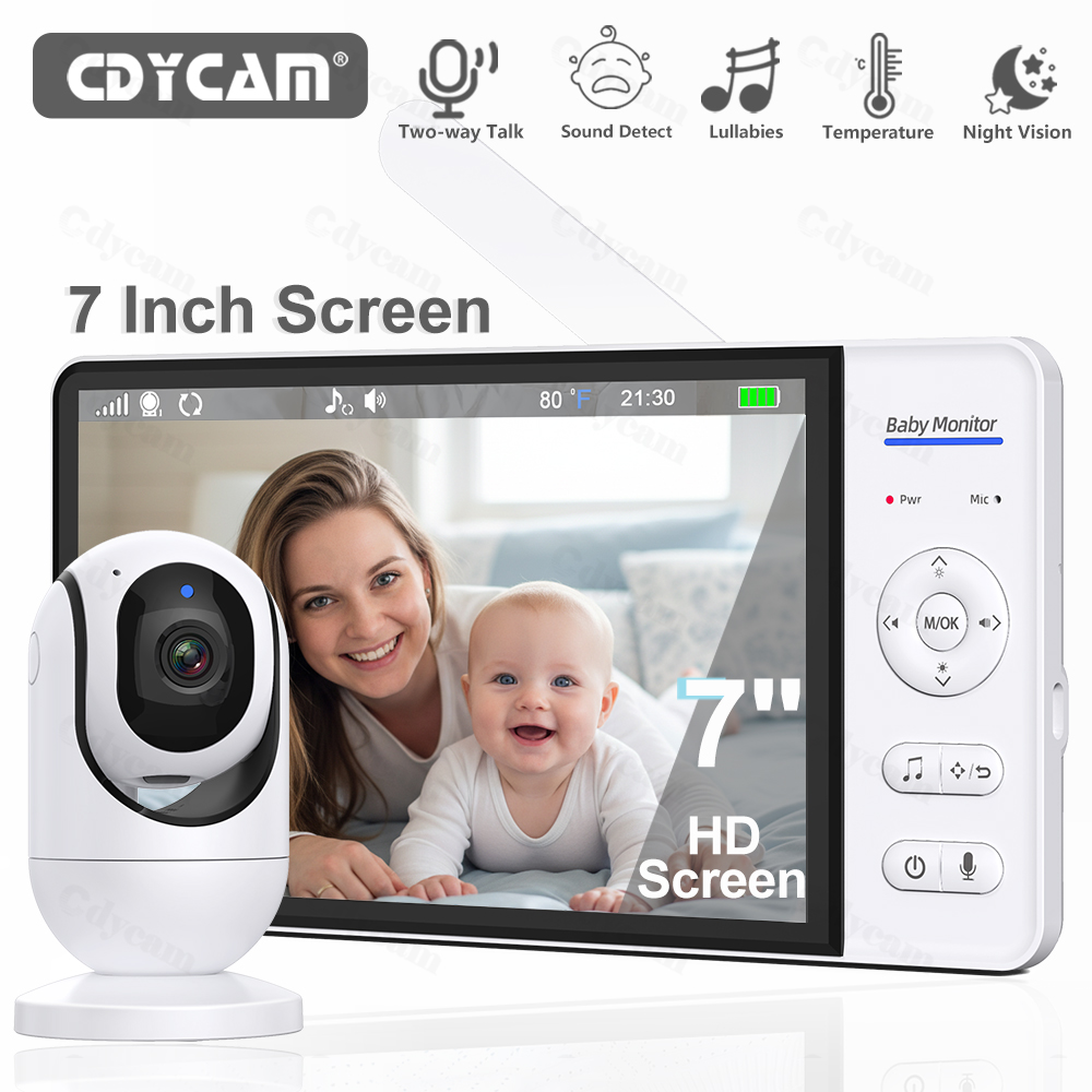 7.0'' Video Baby Monitor 720P  - Home Cinema Wireless 评论和价格