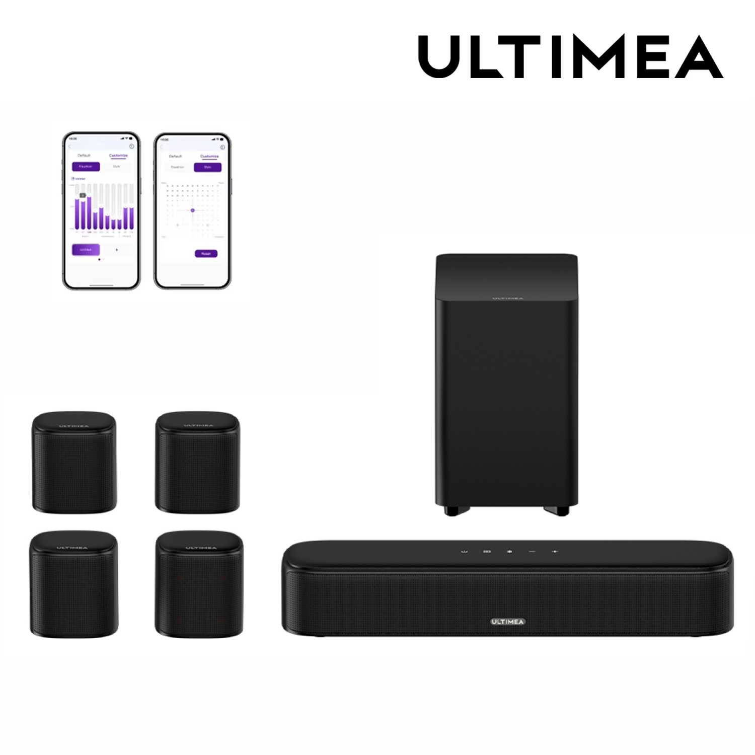 ULTIMEA 7.1 Channel Sound Bar  - Home Cinema Tv 评论和价格