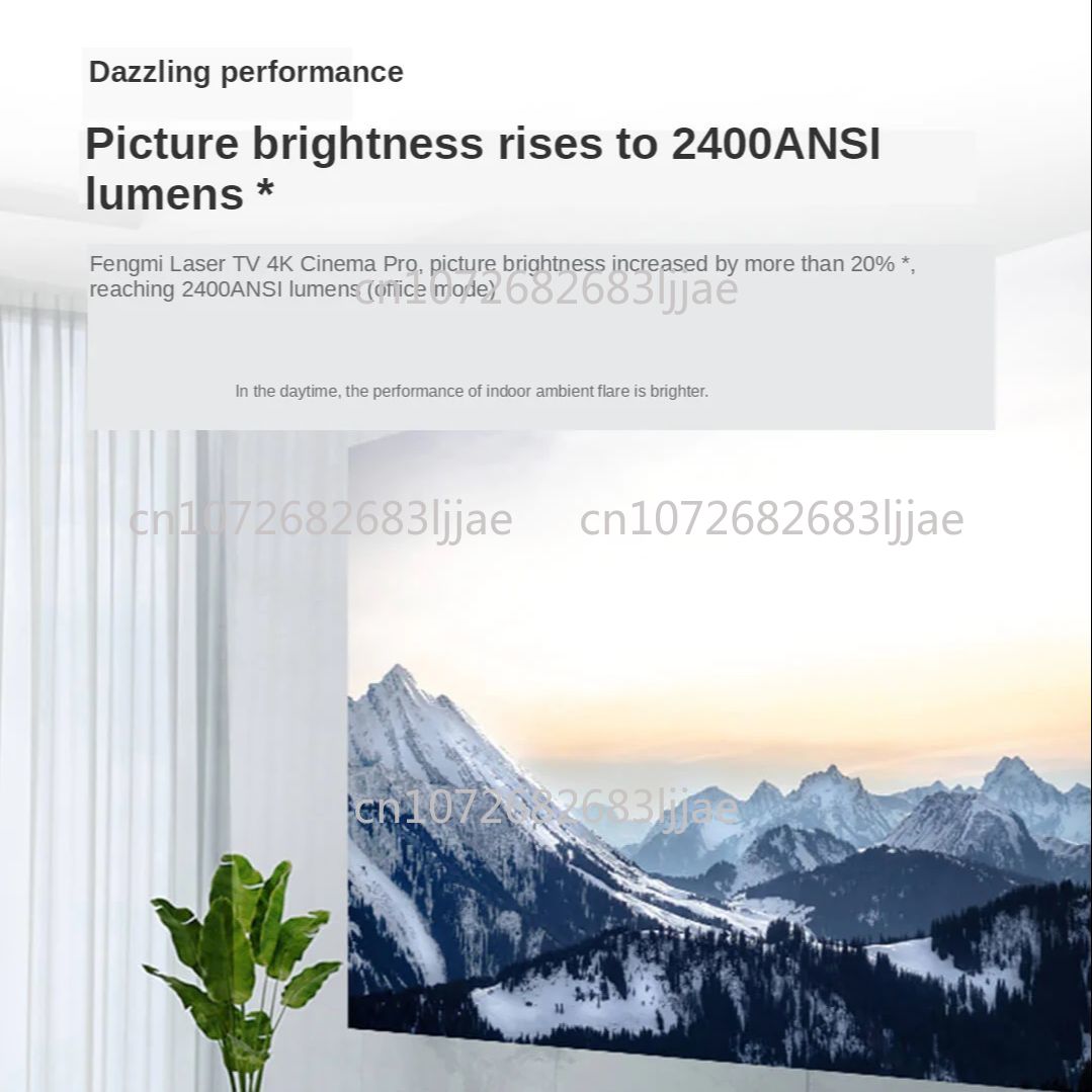 4K Cinema Pro Laser Projection - Home Cinema Tv 评论和价格